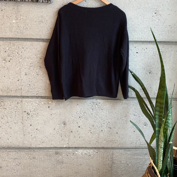 Roxy Knit Black Sweater - Picture 4 of 7